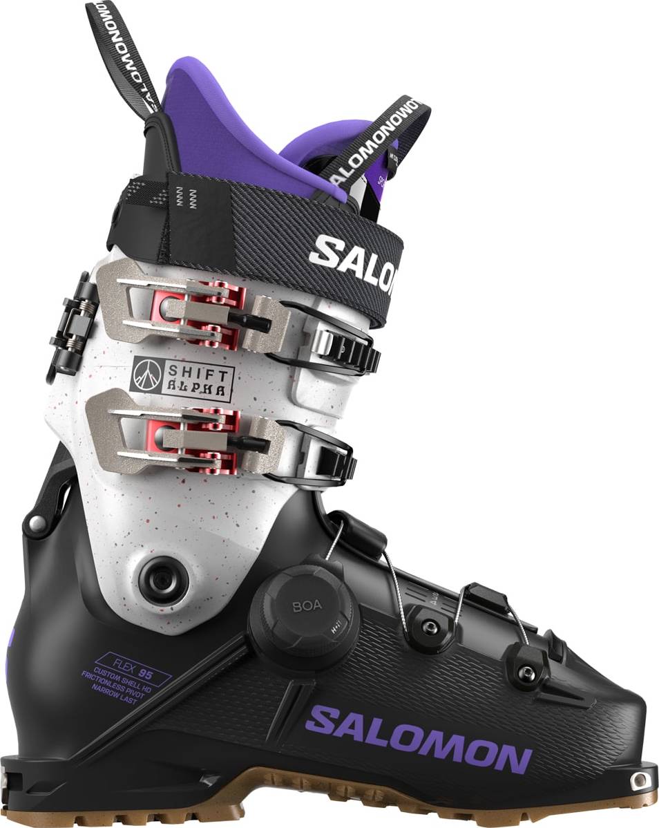 Salomon Women's Shift Alpha Boa 95 Black/Ultra Violet/Ultra Violet